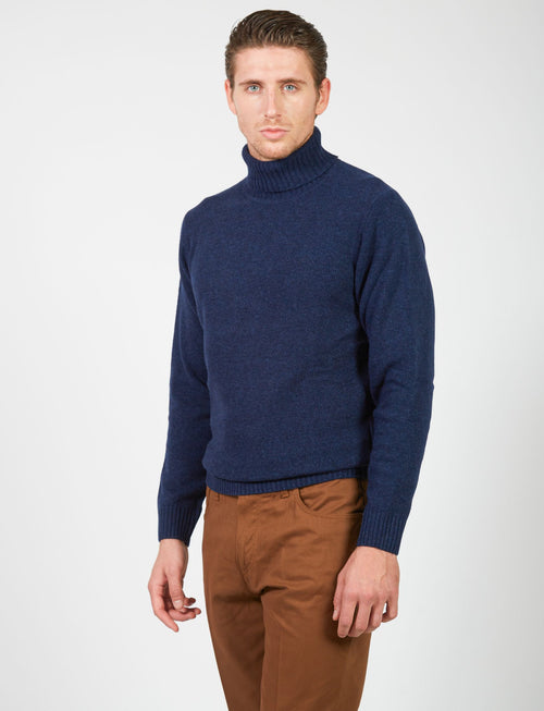 Lambswool turtleneck sweater 