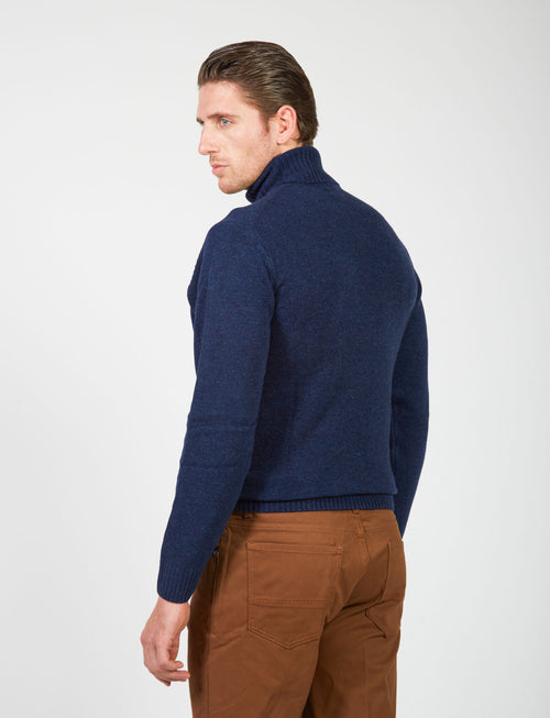 Lambswool turtleneck sweater 