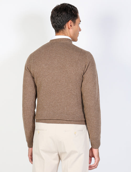 Maglia girocollo in lambswool