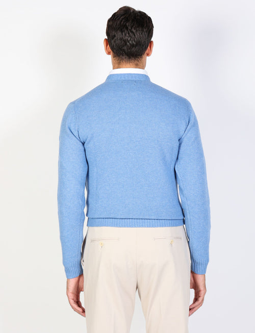 Maglia girocollo in lambswool