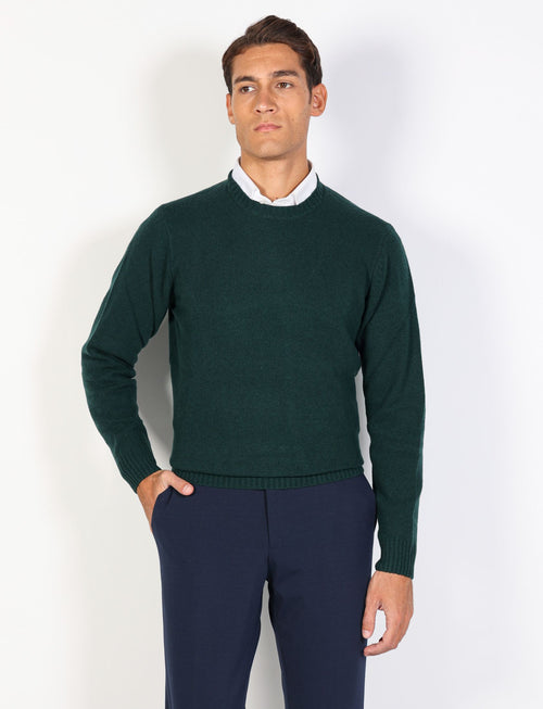 Maglia girocollo in lambswool