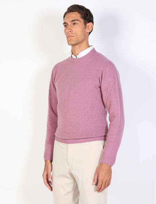 Maglia girocollo in lambswool