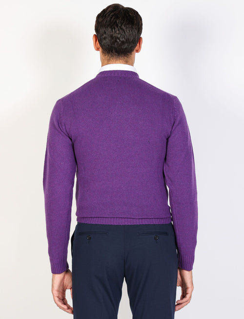 Maglia girocollo in lambswool