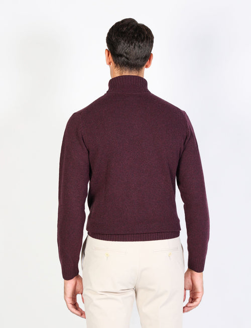 Lambswool turtleneck sweater 