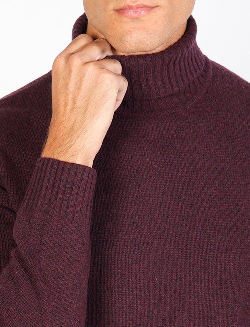 Lambswool turtleneck sweater 