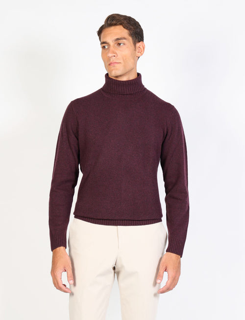 Lambswool turtleneck sweater 