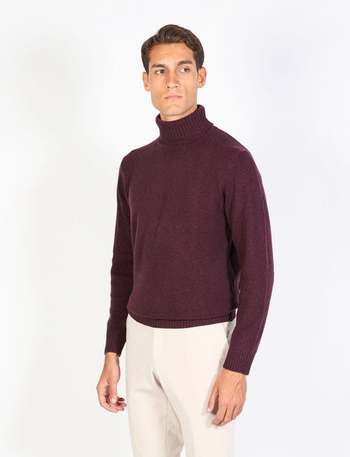 Lambswool turtleneck sweater 