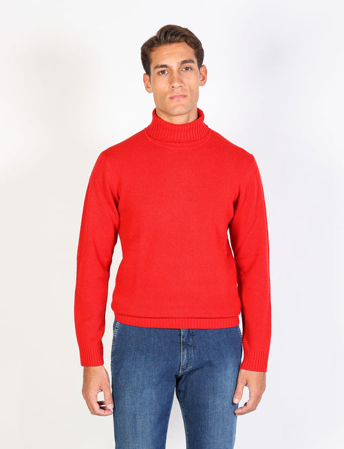 Lambswool turtleneck sweater 