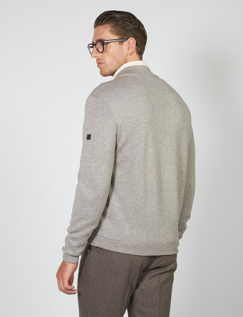 Alcantara Jacket Sweater 