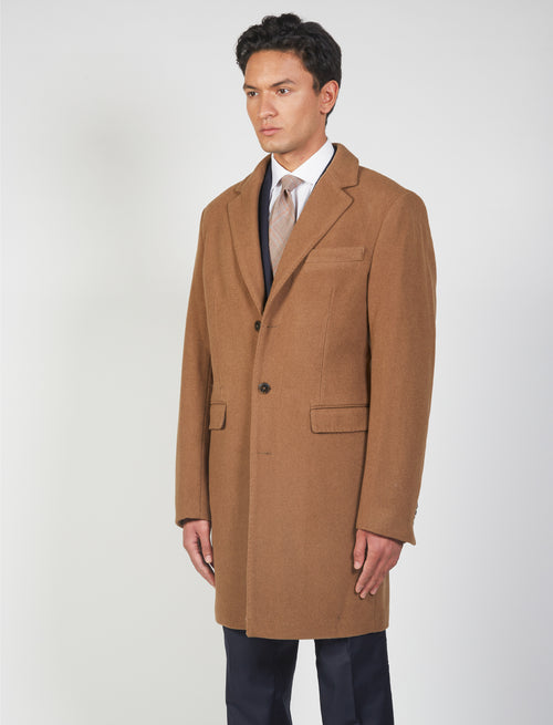 Cappotto classico in misto lana