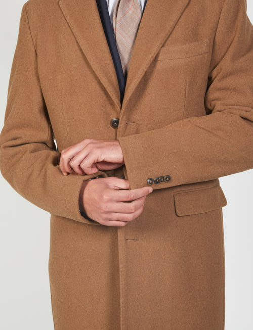 Cappotto classico in misto lana