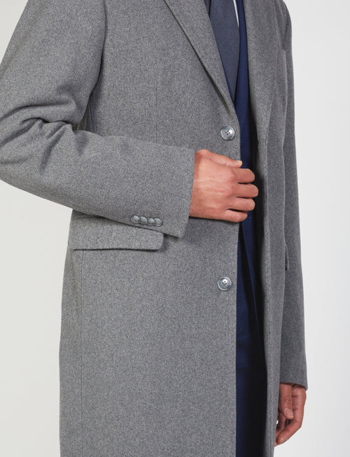 Cappotto classico in misto lana