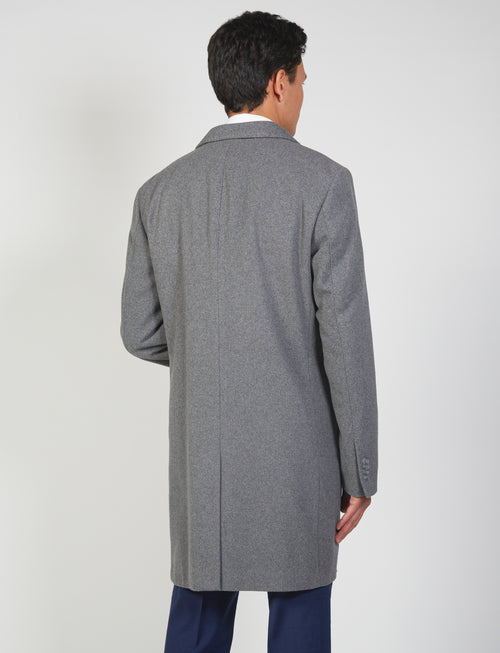 Cappotto classico in misto lana