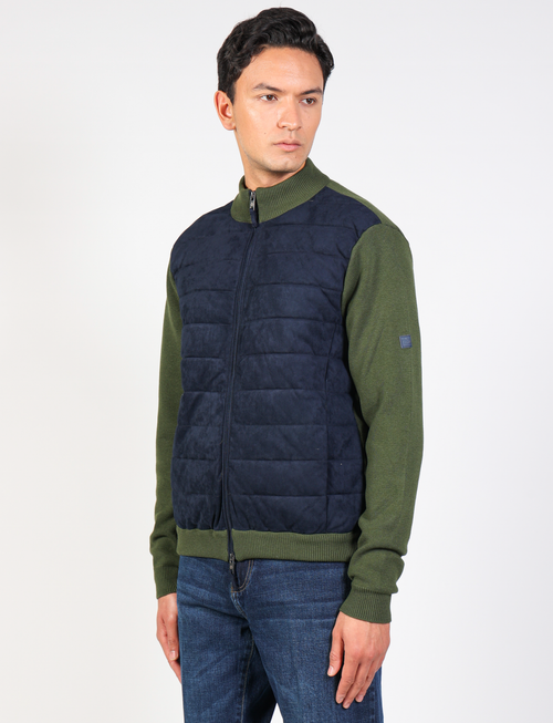 Alcantara Jacket Sweater 