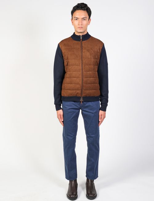 Alcantara Jacket Sweater 