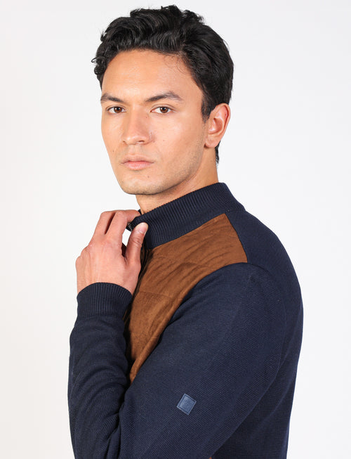 Alcantara Jacket Sweater 