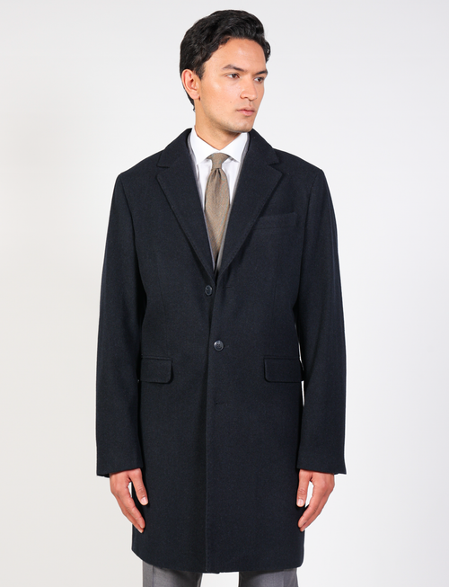 Cappotto classico in misto lana