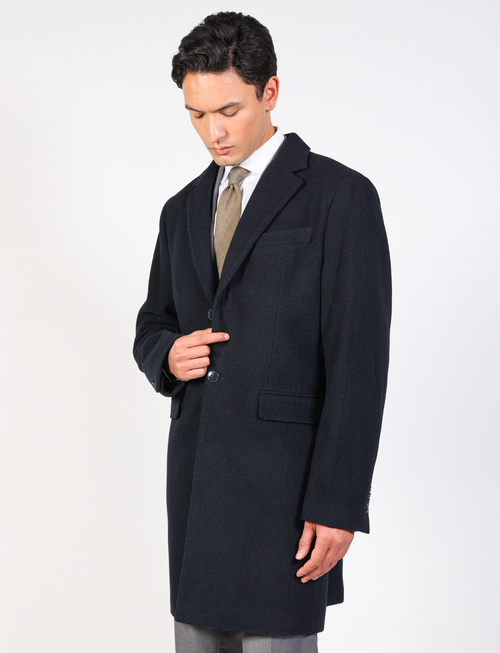 Cappotto classico in misto lana