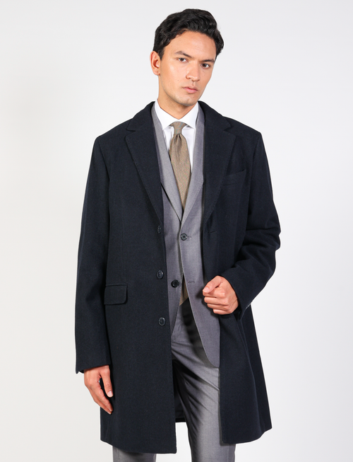 Cappotto classico in misto lana